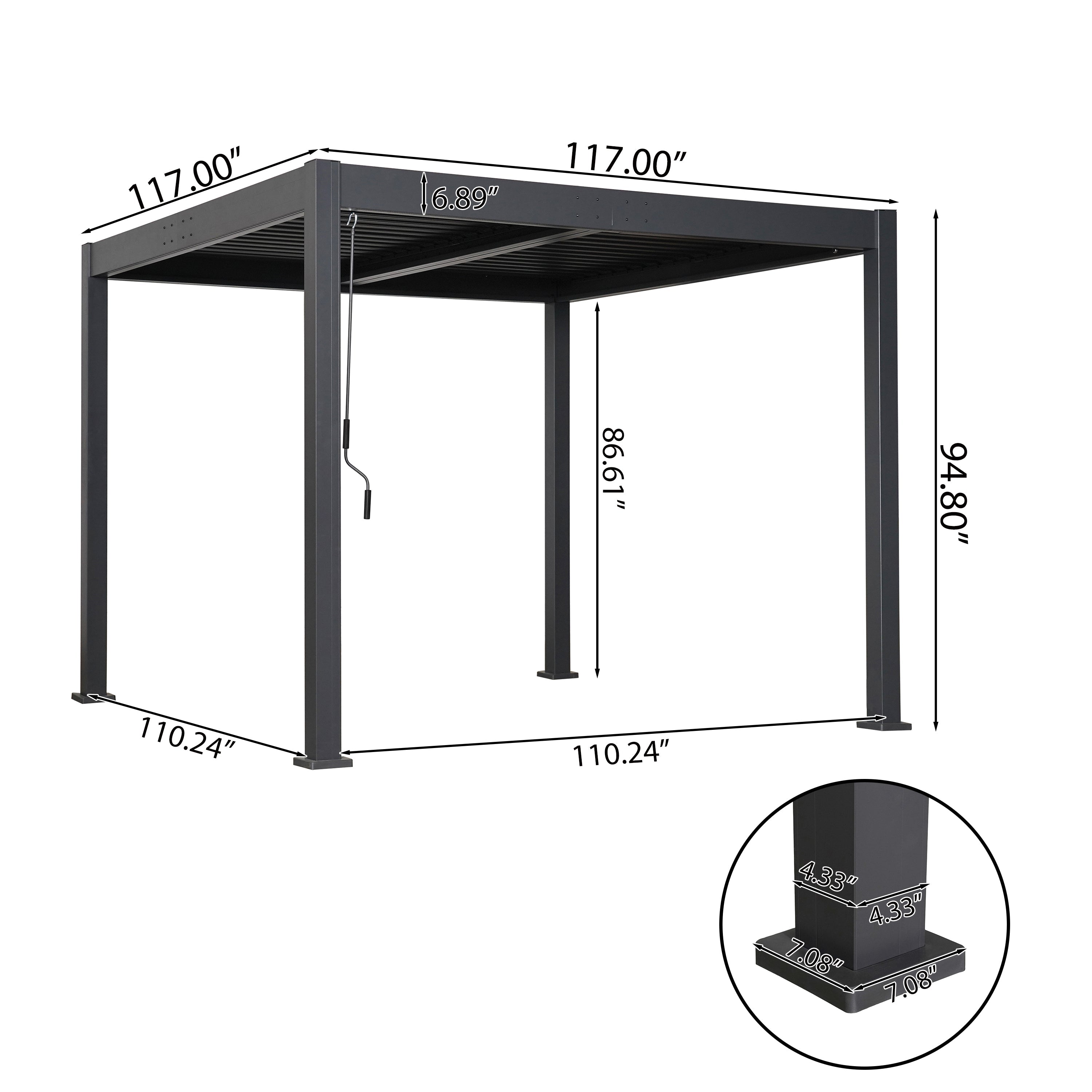 Byron Outdoor Pergola